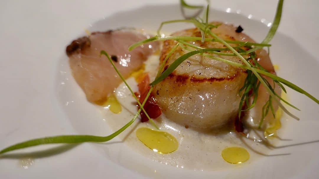 IKKO’S FILMSさんのインスタグラム写真 - (IKKO’S FILMSInstagram)「フランス料理の古典を大事にしており、さらにアルマーニでイタリアンを学んだことでハイブリッドな料理を作る。  肝心なのは重い様で、軽いを徹底していること。  五味と食感を散らし古典的でどこか斬新な料理を味わえる。  #ミストラーレ #神谷町グルメ  #フレンチ #イタリアン」12月6日 19時41分 - ikkos_films
