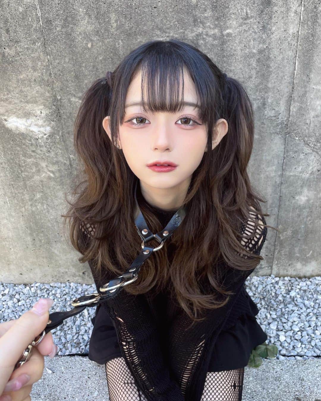 まいきちのインスタグラム：「⛓🖤」