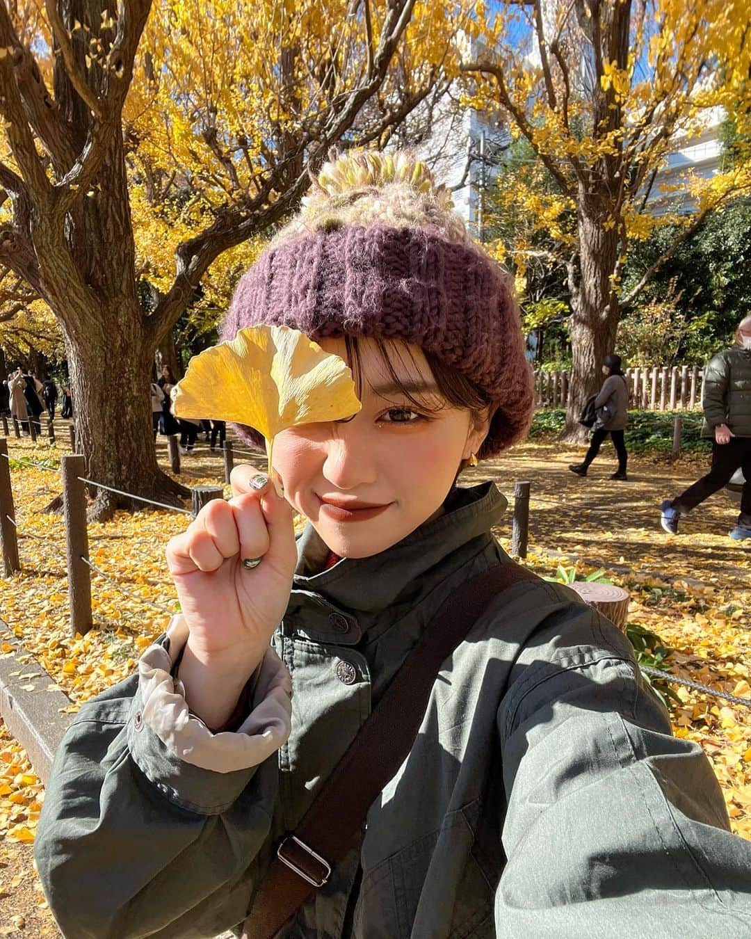 moeさんのインスタグラム写真 - (moeInstagram)「イチョウ並木が素敵すぎました、、、♡」12月6日 20時01分 - m____wip