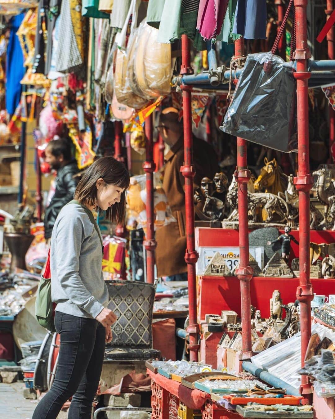 尾上彩のインスタグラム：「Shopping day at Egypt🇪🇬」