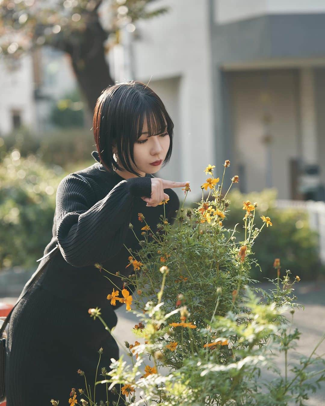 鳴上なごねさんのインスタグラム写真 - (鳴上なごねInstagram)「秋、夕暮れ、ポートレート🍂  photo @ujiie_photo   #私服 #fashion #photo #ポートレート #portrait #photography #写真好きな人しかと繋がりたい #model #被写体 #撮影会モデル」12月6日 20時34分 - narug0d