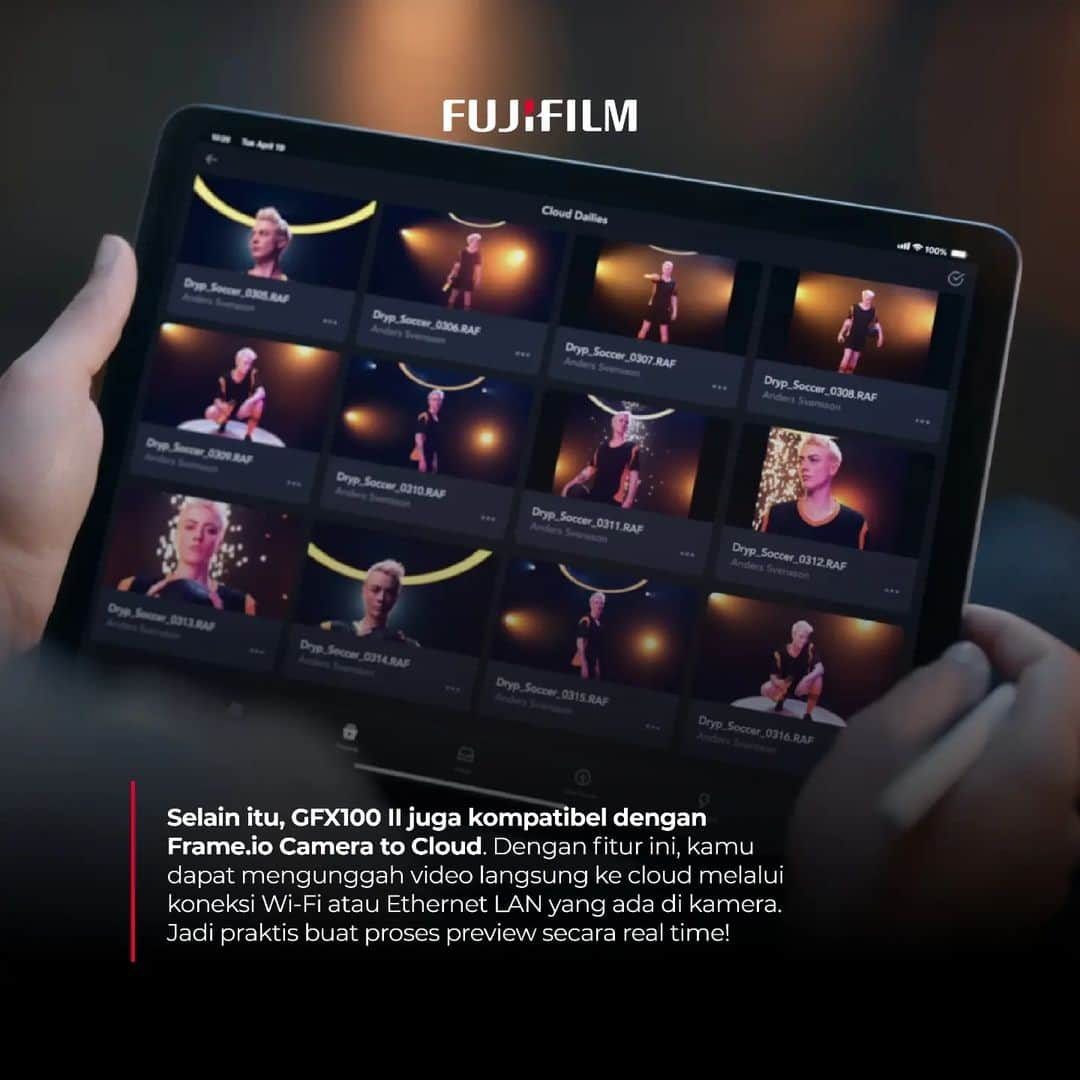 FUJIFILM INDONESIAさんのインスタグラム写真 - (FUJIFILM INDONESIAInstagram)「Jelajahi dunia sinematografi format medium dengan sensor 102MP di GFX100 II. Mengabadikan video yang memukau, hidup, bahkan dalam kondisi pencahayaan sulit, menjadi lebih mudah.  #FujifilmIndonesia #Fujifilm_id #kamera」12月6日 20時37分 - fujifilm_id