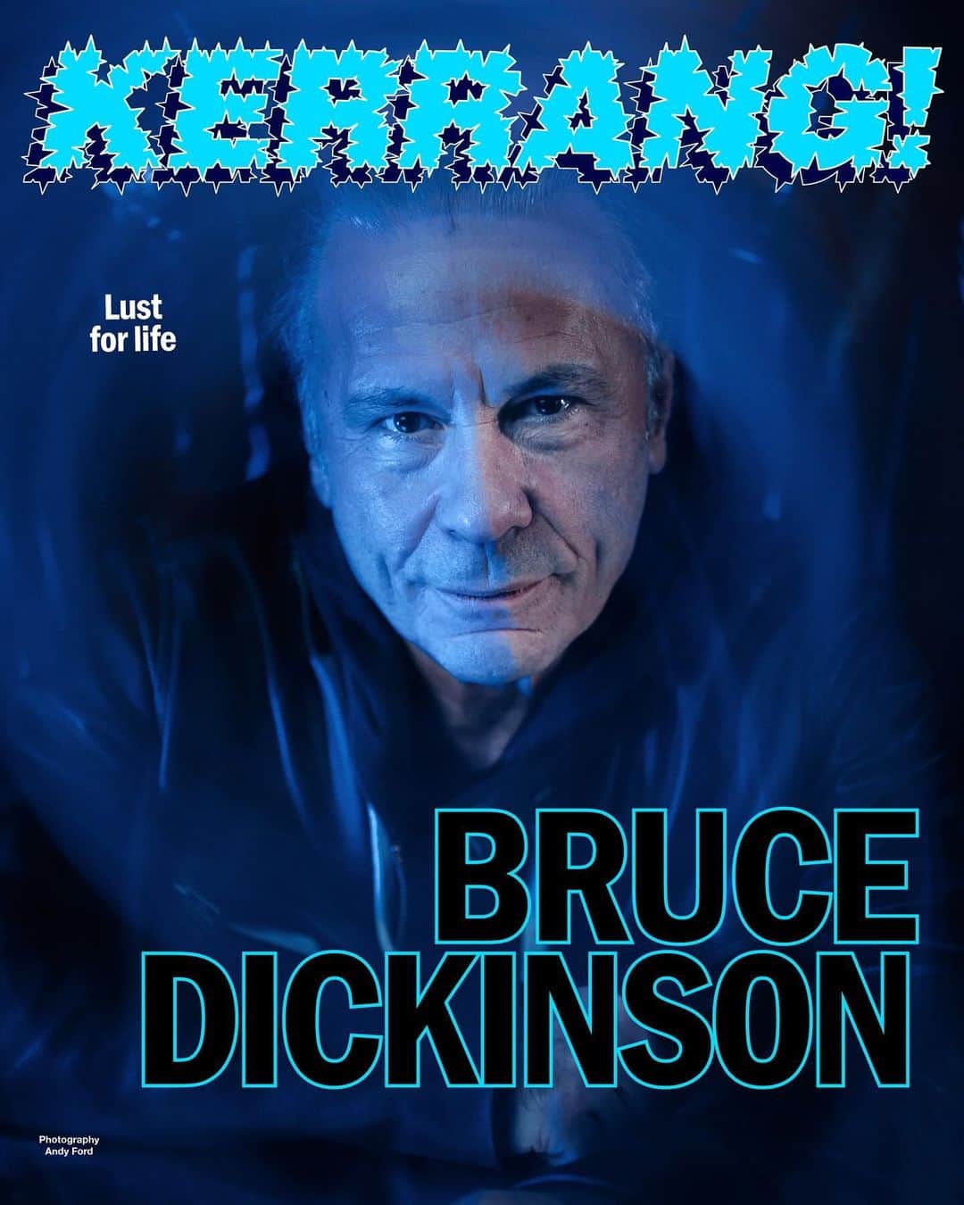 Kerrang!さんのインスタグラム写真 - (Kerrang!Instagram)「Kerrang! Cover Story 💙  Bruce Dickinson: “We’re all living longer and more effective lives, which is great – as long as you do something with it”  Read the interview now at the link in bio 🔗  ✍️: @br00talpixels  📸: @andyforduk  🎨: @aledsavedlatin  #kerrangcoverstory」12月6日 21時00分 - kerrangmagazine_