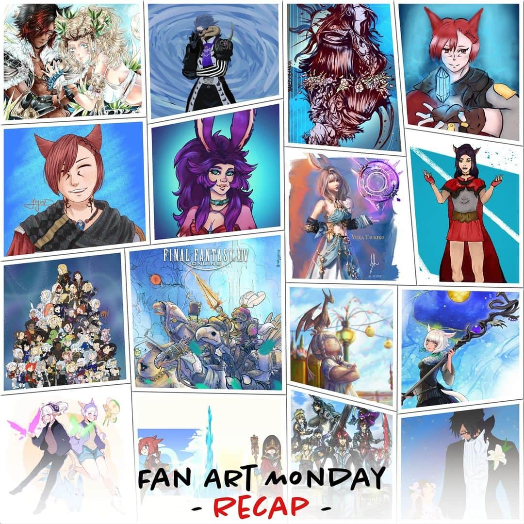 FINAL FANTASY XIVさんのインスタグラム写真 - (FINAL FANTASY XIVInstagram)「Here you can see the fan art posted on the Instagram Stories last month. We feature new ones every Monday! ここでは、先月インスタグラム・ストーリーズに投稿されたファンアートを閲覧できます。毎週月曜日に新しいファンアートをアップしています。（日本時間の）月曜日の夜または火曜日の朝に、インスタグラムをぜひチェックしてください。インスタグラム・ストーリーズは、プロフィール画像をタップすると閲覧できます（投稿から24時間しか見られないので、ご注意ください）。#FFXIV #FF14」12月6日 21時00分 - ffxiv