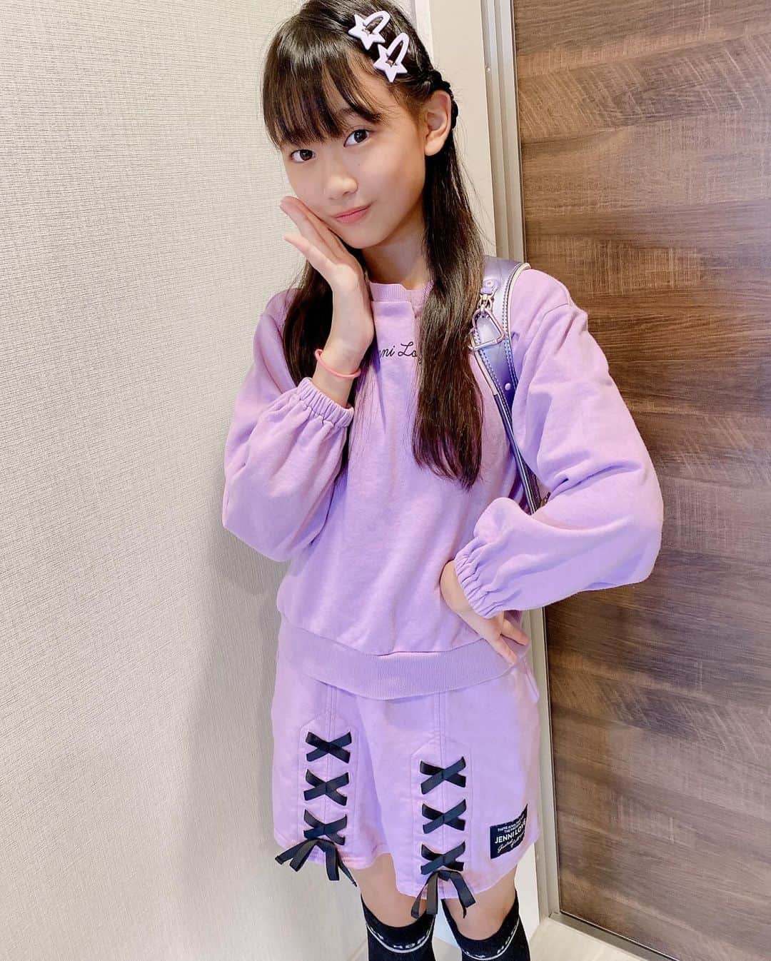 藤林夢さんのインスタグラム写真 - (藤林夢Instagram)「💜💗藤林夢(YUME)💗💜  ⋆͛‪‪❤︎‬⋆͛┈┈┈┈••⋆͛‪‪❤︎‬⋆͛••┈┈┈┈••⋆͛‪‪❤︎‬⋆͛  #藤林夢#夢#ゆめ#ユメ#yume#okinawa#japan#girl#dance#singer#model#japanese#pink#ティーンアイドル#アイドル#プレティーン#idol#ジュニアアイドル#最強#小学生#js6#小学6年生#女の子#pretty#love#cute#power#dream#💗」12月6日 21時32分 - yumemama.mini