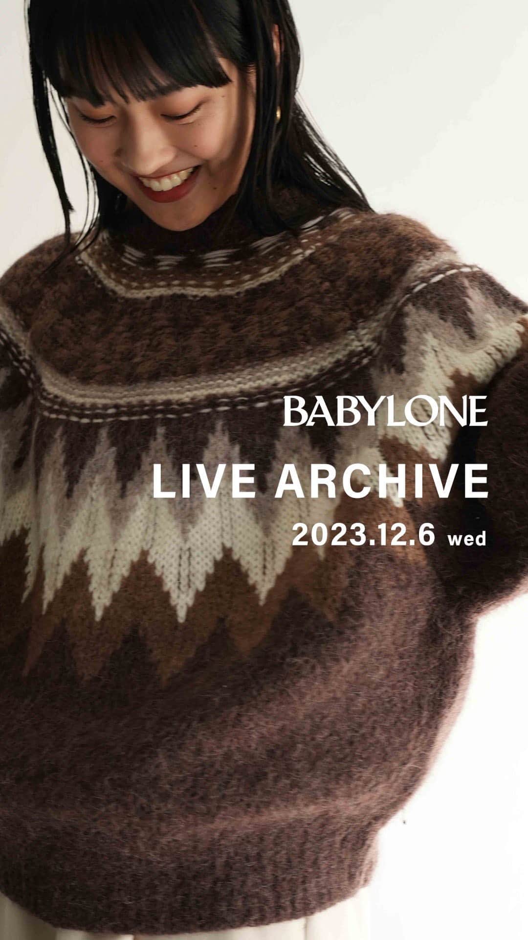 バビロンのインスタグラム：「12.6 wed LIVE ARCHIVE  HOLIDAY COLLECTIONが続々入荷！天王寺MIO店からご紹介  staff @bl__zono  @bl_naoko  @naka_10_04   #babylone  #バビロン」