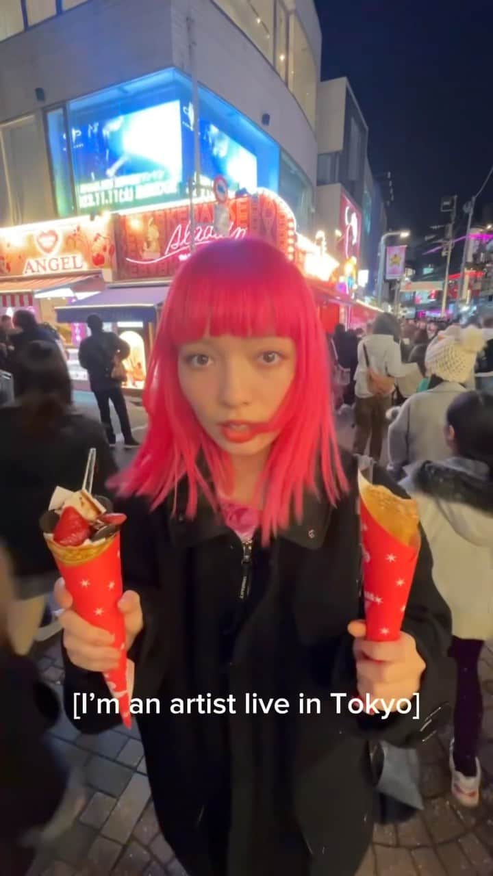 MANONのインスタグラム：「harajuku survivor #fyp#vlog#tokyo」