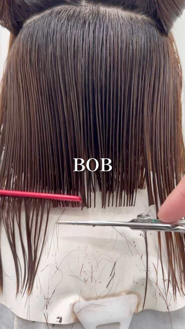 Seiichiro Kawakamiのインスタグラム：「BOB🌟 . ➖➖➖➖➖➖➖➖➖➖➖➖➖➖ . 《《　ご予約　》》 【平日】10時～20時 〜【Price】〜 カット_6800円 カラー_8800円 カット＋カラー_12000円 カット＋ダブルカラー_21000円 カット＋3Dハイライト_21000円 カット＋パーマ_13000円 カット＋縮毛矯正_21000円 髪質改善トリートメント_8800円 . ➖➖➖➖➖➖➖➖➖➖➖➖➖➖ . #cut #bob #カット動画 #切 #銀座美容室」