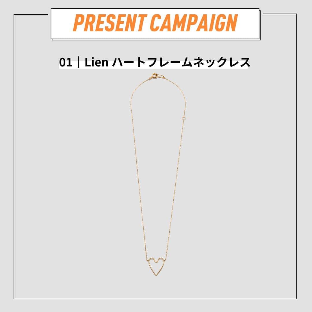 Ginaさんのインスタグラム写真 - (GinaInstagram)「［SPECIAL PRESENT CAMPAIGN!］ 今回のプレゼントキャンペーンは、感度の高い人から注目を集めるジュエリーブランド「PAS TIERRA」から、ホリデーシーズンにぴったりなアクセサリーを6名様にスペシャルプレゼント！  人気のハートのシェイプを線で縁取ったネックレスとピアスは、どちらも縦長のフォルムで可愛くなりすぎないハートモチーフがポイント。普段はシンプルかつカジュアルな装いが多い私たち。特別な日のアクセントにいかがでしょうか？♡  応募はGinaの公式アカウントをフォロー＆いいね、コメント欄には希望のアイテム「ネックレス」or「ピアス」をご記入ください。最後に、この投稿をリストーリーで完了です！ ＿＿＿ ♦応募方法 ➀Gina公式アカウント @gina_mag をフォロー ②この投稿にいいね！ ➂希望のプレゼント「ネックレス」or「ピアス」をコメントに記入 ➃この投稿をリストーリー（コメントのアイコンの横の✈アイコンをタップ→「ストーリーズに投稿を追加」） ※コメント、フィードでのリポストも大歓迎です✨  ♦応募期間 2023年12月6日（水）～12月12日（火）23:59 まで  ♦当選アイテム／当選人数 PAS TIERRA Lien ハートフレームネックレス Lienハートフープピアス 各3名様  ♦注意事項 ・当選の方には当アカウントより、DMでご連絡いたします。 　※偽アカウントからのDMにご注意ください。 ・当選者の発表は賞品の発送をもってかえさせていただきます。 ・アカウントを非公開にしている場合、DMでのご連絡ができないため、応募無効となります。 ・フォロー後に、取り消した場合も応募無効となります。 ・当選のご連絡から期日までに発送先情報の返信を頂けない場合は、当選の権利を失効させていただきます。 ・海外への発送は行えません。 ・いただいた個人情報は当社で厳重に管理し、ご本人の承諾なしに第三者に開示することはございません。  #Gina #GinaMagazine  #アクセサリー #ジュエリー #ハート #Heart #ハートモチーフ #PASTIERRA #Accessory #JEWELRY #プレゼント #プレゼント企画 #present #gift #キャンペーン情報 #プレゼントキャンペーン #プレゼント企画実施中」12月6日 21時56分 - gina_mag
