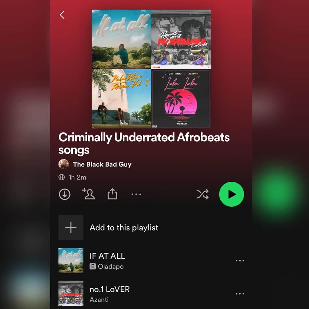 Don Jazzyさんのインスタグラム写真 - (Don JazzyInstagram)「Another day to show case amazing songs that aren’t appreciated enough, you’re welcome 🙏🏾  And guys, finally made a playlist! Click the link in my bio to check it out 🎶❤️」12月6日 21時59分 - donjazzy