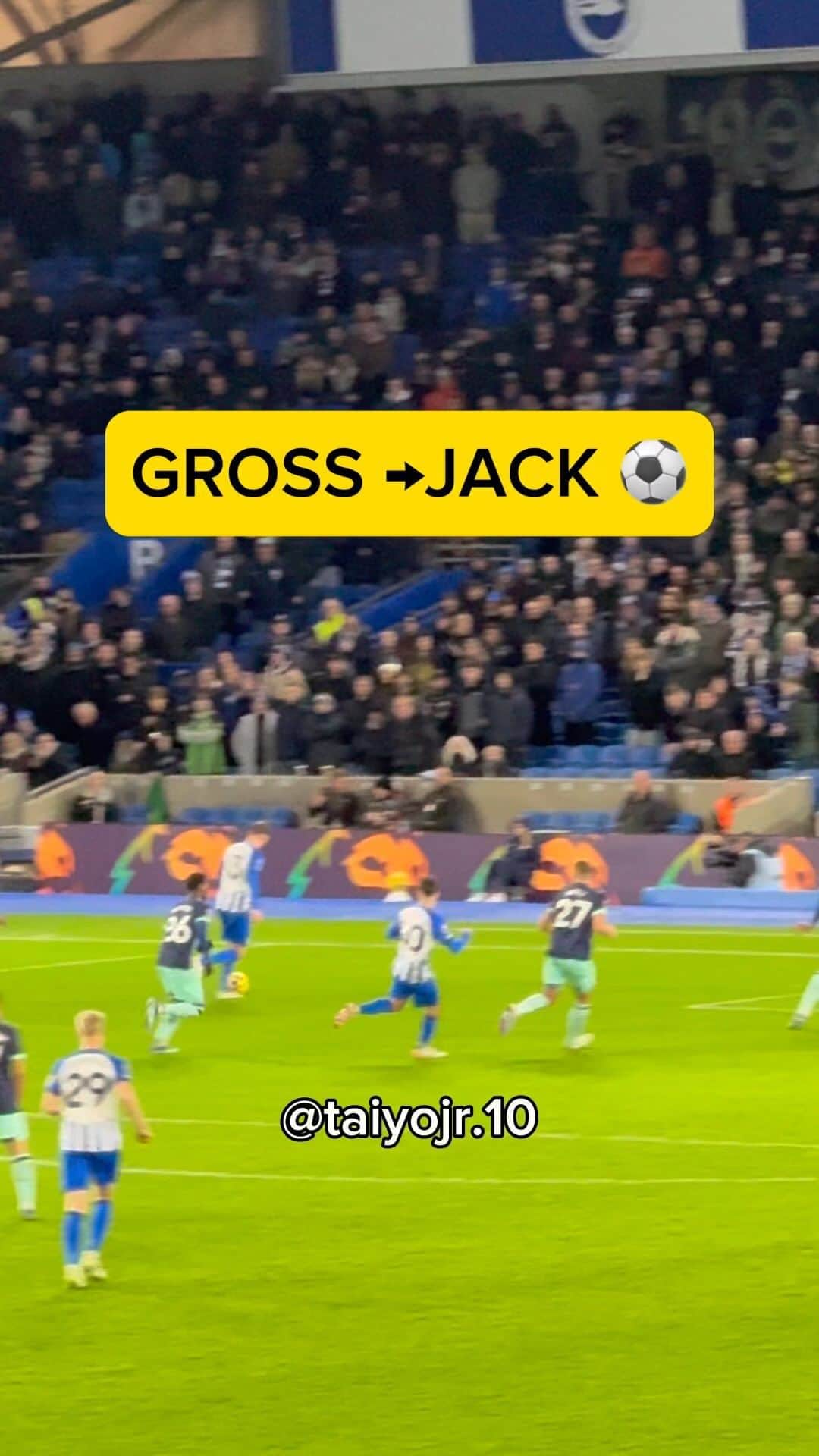 木村太陽のインスタグラム：「JACK🔥🔥  #brighton #premierleague」