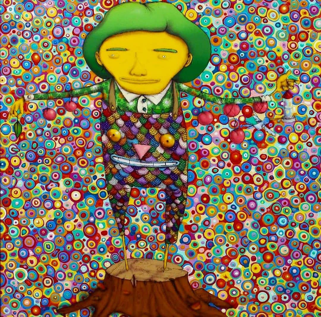 osgemeosさんのインスタグラム写真 - (osgemeosInstagram)「beija flor... #osgemeos」12月7日 8時27分 - osgemeos