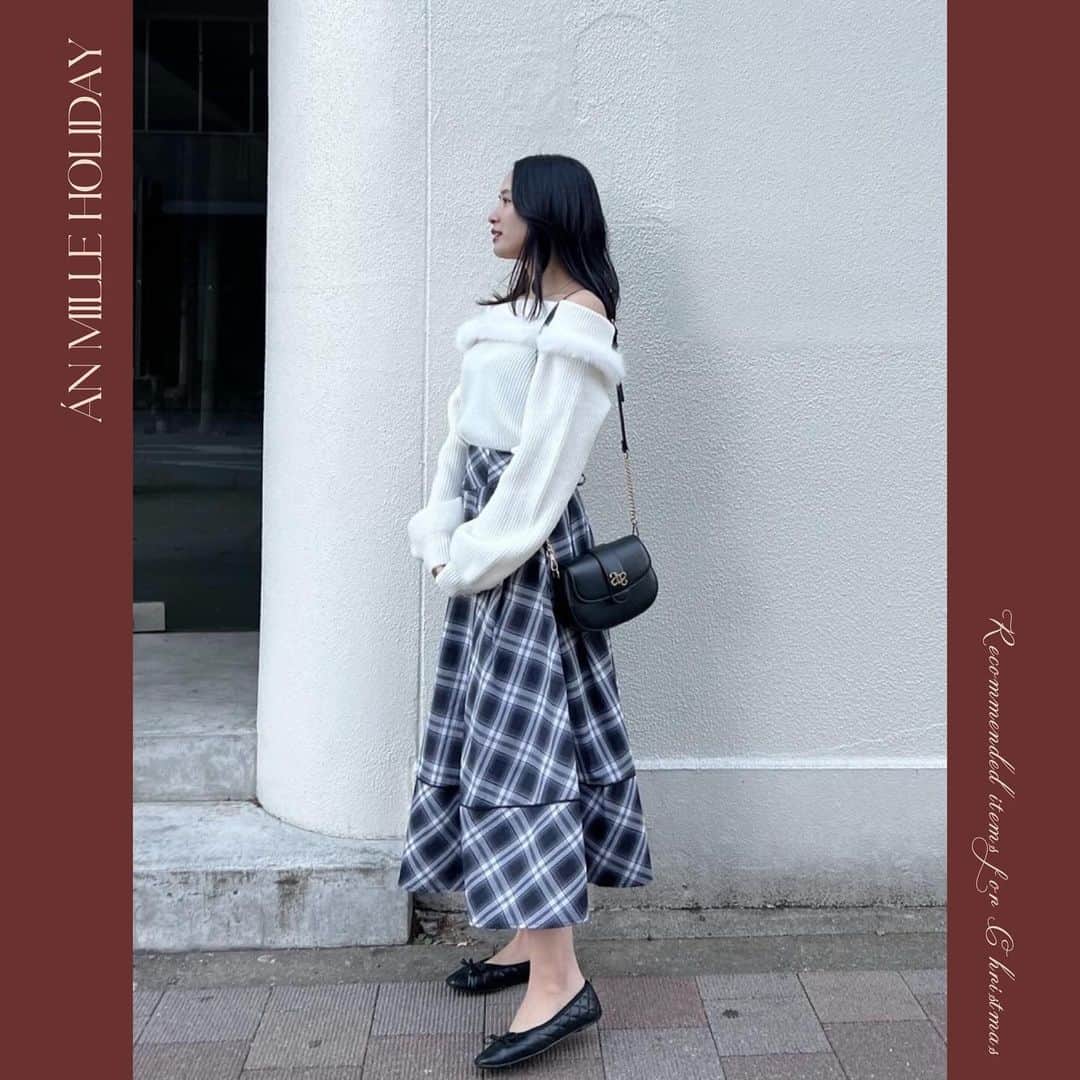 AnMILLEのインスタグラム：「Án MILLE h Holiday collection🎄✨ ㅤㅤㅤㅤㅤㅤㅤㅤㅤㅤㅤㅤㅤ ㅤㅤㅤㅤㅤㅤㅤㅤㅤㅤㅤㅤㅤ #アンミール #anmille」