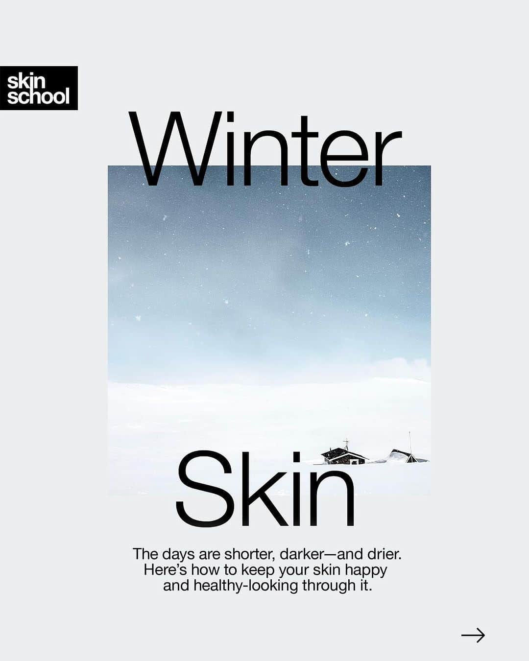 クリニークのインスタグラム：「Skin School: winter semester.  #Clinique #SkinSchool」