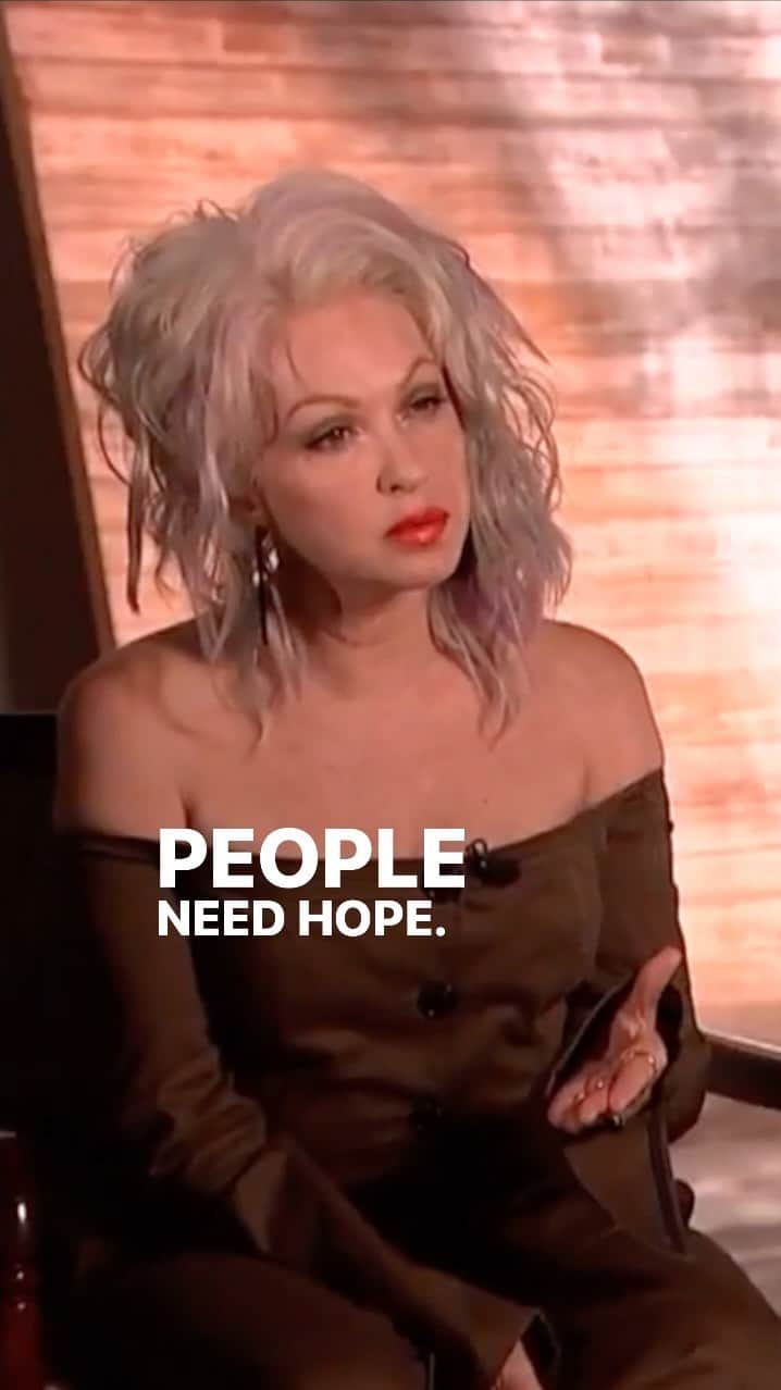シンディ・ローパーのインスタグラム：「#Hope was released on this day in 2019 💖」