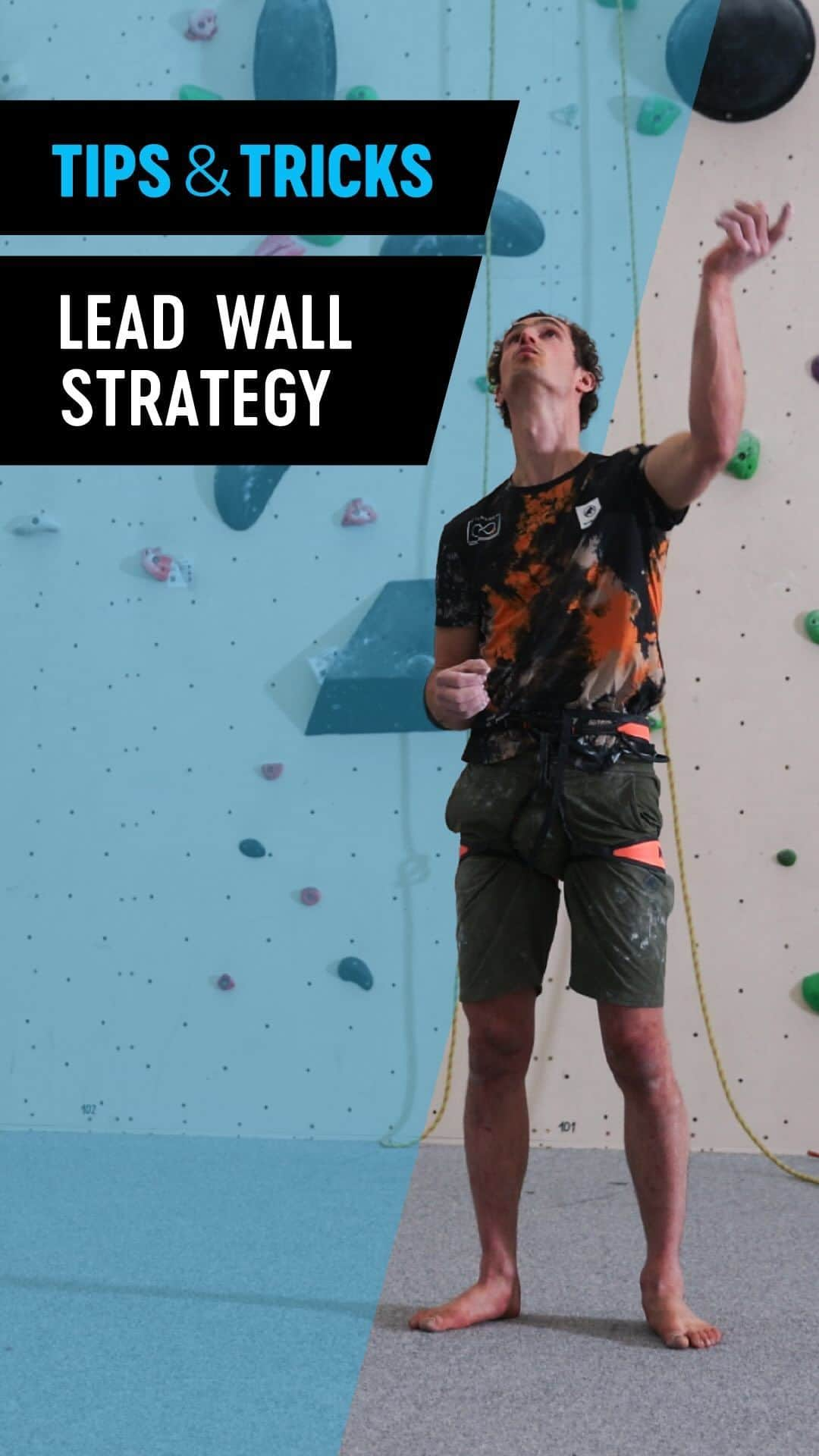 アダム・オンドラのインスタグラム：「The new episode of my Tips & Tricks series for all CLIMBING FANATICS is out⚡ Episode 3 is dedicated to the lead wall climbing strategy 👊 Don’t underestimate observations, choose three routes for warm-up, refill carbohydrates during long training... Wanna learn more? Watch the fresh video in the new membership section on my YouTube channel 🤜🤛  Do you have cool ideas for more Tips & Tricks videos? 😎 Let me know in the comments below the YouTube video which topic is the best for you. And do not forget to download my Tips & Tricks leaflet. The download link is in the comment section below the video 👌   ENGLISH SUBTITLES AVAILABLE IN THE VIDEO SETTINGS❗  See you there ✌️  #adamondra #AO #TipsandTricks #climbing #training #leadclimbing #lead #leadwall #climbinginspiration #lezeni #lezec #mixit #hudy #hudybrno @mix.it @hudysport @hudystenabrno」