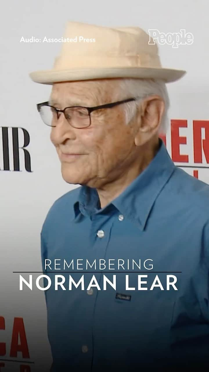 People Magazineのインスタグラム：「We’re remembering Norman Lear, the award-winning television writer, film producer and activist who died Tuesday at the age of 101.」