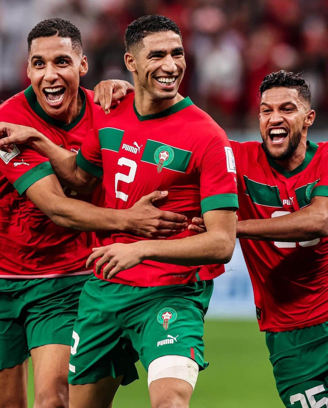 Skills • Freestyle • Tekkersのインスタグラム：「On this day last year, 𝗠𝗼𝗿𝗼𝗰𝗰𝗼 🇲🇦 beat Spain on penalties to qualify for the quarter-finals of the World Cup 🏆」