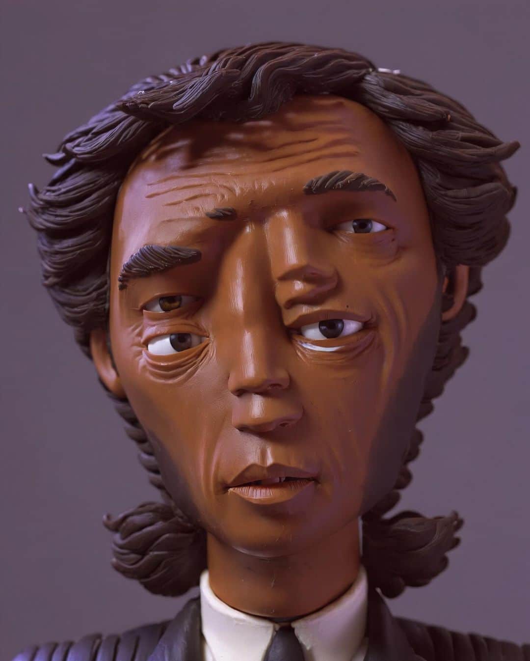Paul Octaviousのインスタグラム：「Mixed // Trying to master the look of California raisins meets Gumby meets Samuel L from Pulp Fiction vibes. #claymation」