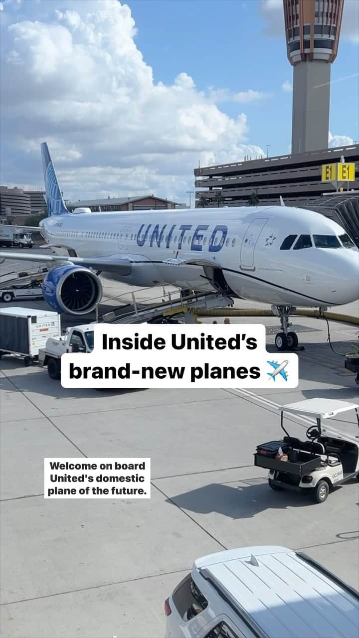 Travel + Leisureのインスタグラム：「Do you ever fly United? Well, get ready for new and improved planes. 🎥 @thechrisflyer, T+L contributor. #travel #airplane #unitedairlines」