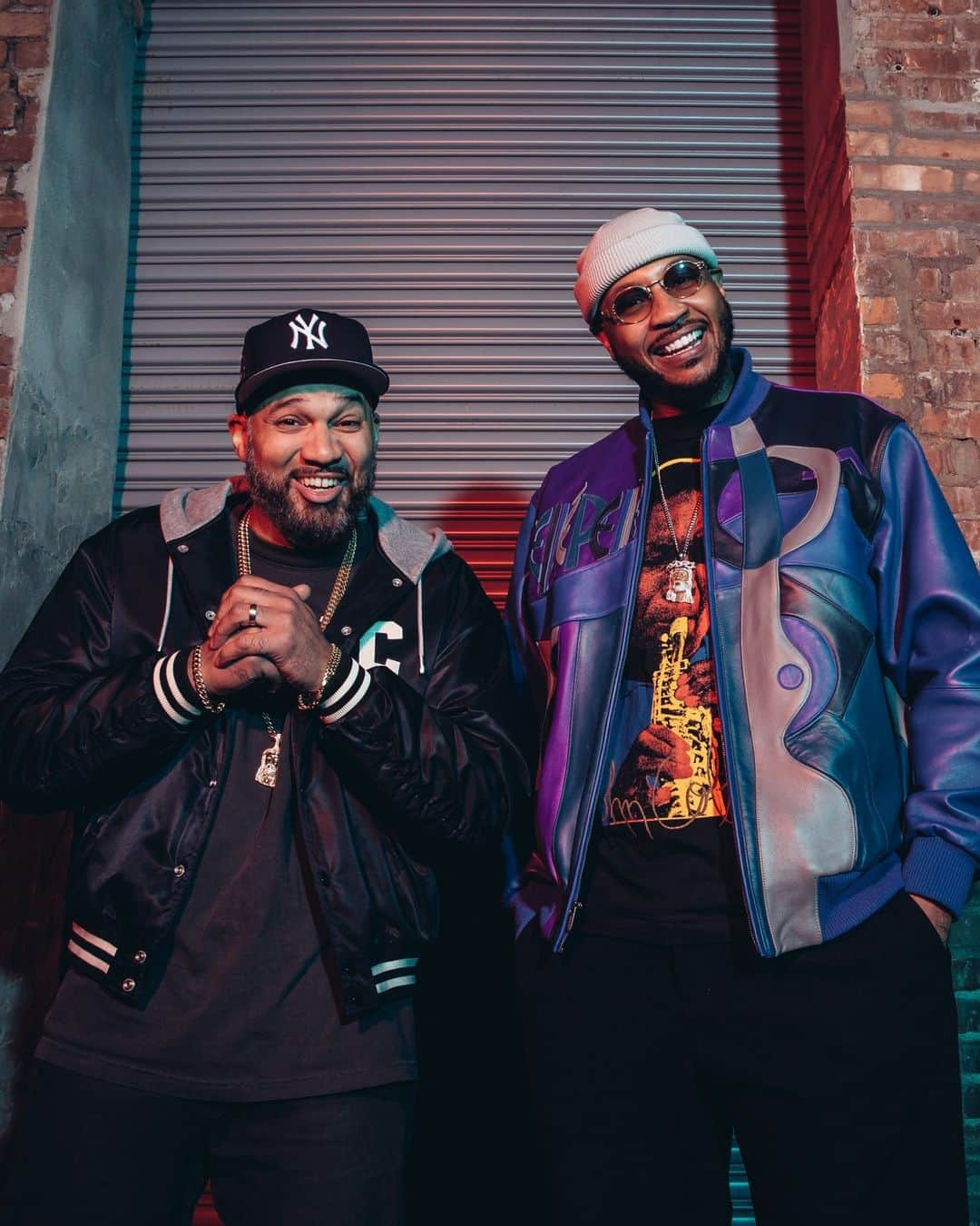 ニューヨーク・タイムズさんのインスタグラム写真 - (ニューヨーク・タイムズInstagram)「Carmelo Anthony, the former Knicks star, and the Kid Mero, a.k.a. the comedian Joel Martinez, have a new show in which they will discuss their favorite subjects: basketball and New York.  The native New Yorkers — Anthony grew up in public housing in the Red Hook neighborhood of Brooklyn; Martinez is from the Bronx — are teaming up for a weekly series titled “7PM in Brooklyn,” which will be available on YouTube and Spotify starting Thursday. They expect to primarily discuss their two main interests, though other subjects will be fair game. (“If you tune in one day and it is Meryl Streep and us, you shouldn’t be shocked,” Martinez said.)  @soap07, a reporter for The New York Times, talked to @thekidmero and @carmeloanthony about their new show, the time they first met and the one New York place they’d take someone visiting from out of town. Tap the link in our bio to read the full interview. Photo by anthonybgeathers」12月7日 4時55分 - nytimes