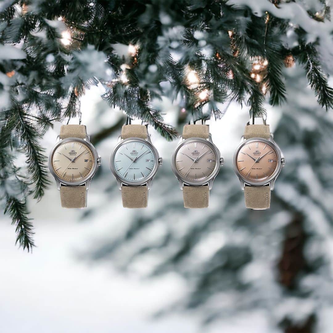 Orient Watchのインスタグラム：「A decoration not to go unnoticed.  A surprise release for the holiday season: Our NEW and noteworthy Orient Bambino Version 7 LE.」