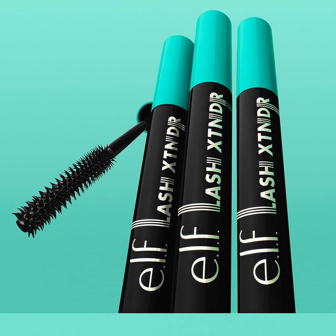 e.l.f.のインスタグラム：「All eyes on our latest eye-rrival 👀 Introducing ✨NEW✨ Lash XTNDR Mascara – the newest member of our mascara fam! 💃 AVAILABLE NOW on elfcosmetics.com 👏   Why you'll love it: 💙 Buildable tubing technology gives lashes instant length 💙 Flexible silicone brush grips and separates each lash 💙 Clump, flake and smudge-resistant 💙 Easy removal with warm water 💙 Available in 3 shades!  Tap to shop all 3 shades for ONLY $7 each 🤩 AVAILABLE NOW on elfcosmetics.com for US, Canada, UK & EU residents! 🇺🇸🇨🇦🇬🇧  #elfcosmetics #eyeslipsface #elfingamazing #crueltyfree #vegan」