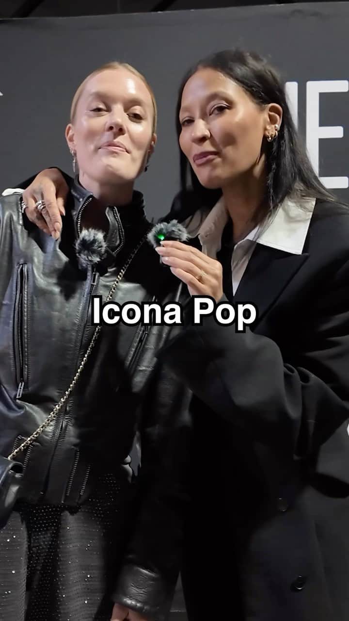 アイコナ・ポップのインスタグラム：「Icona Pop shares with us what they’ve been listening to lately!🎶」