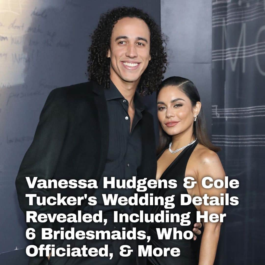 Just Jaredさんのインスタグラム写真 - (Just JaredInstagram)「Vanessa Hudgens and Cole Tucker got married on December 2, 2023 and now, we’re learning more about their wedding! Tap this photo at the LINK IN BIO to see who she chose for bridesmaids (which includes some of her celebrity friends), who officiated the nuptials, and so much more. #VanessaHudgens #ColeTucker Photo: Getty」12月7日 5時49分 - justjared