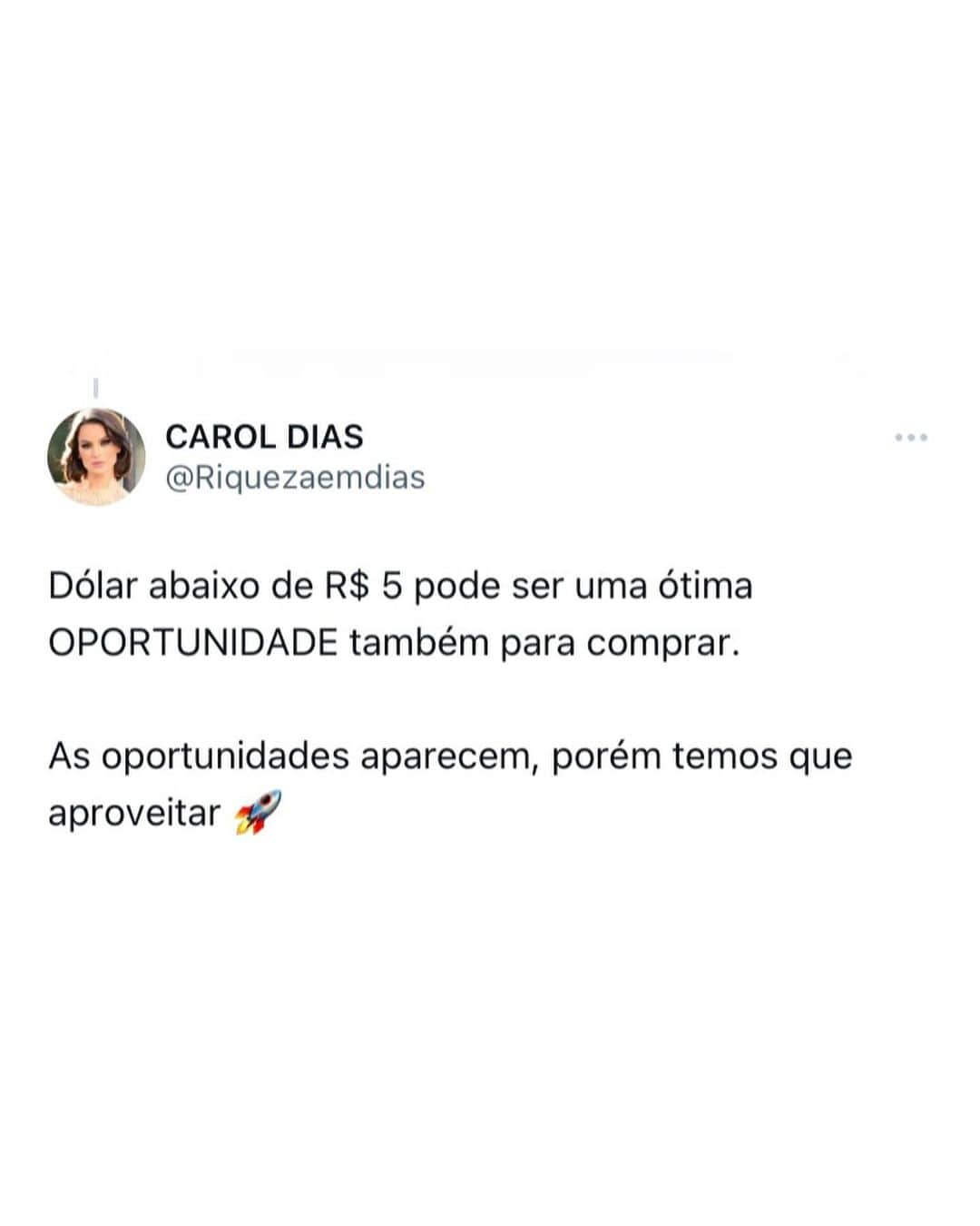 Carol Diasさんのインスタグラム写真 - (Carol DiasInstagram)「QUEM CHEGA ANTES BEBE ÁGUA 💧 LIMPA!  . As oportunidades estão na mesa  . ✍️ Comente EU QUERO que te mando o passo a passo para investir nos EUA sem taxa de abertura e manutenção + CORRETAGENS ZERO  . Fonte: Valor econômico」12月7日 5時50分 - caroldias