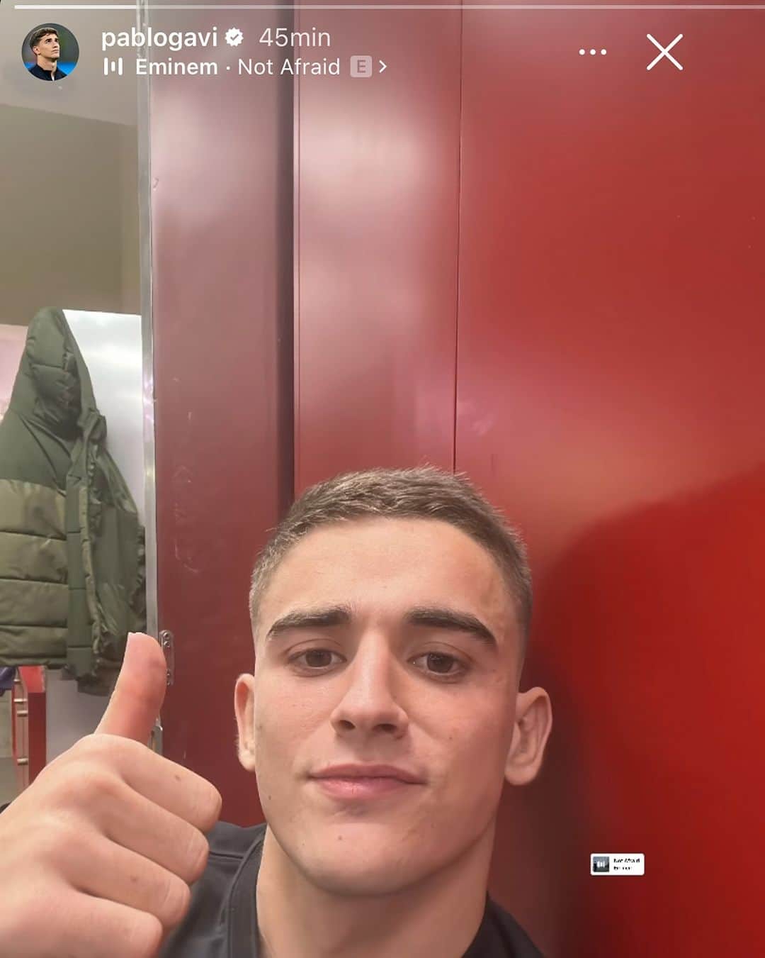 FCバルセロナのインスタグラム：「He’s not afraid! 💪」