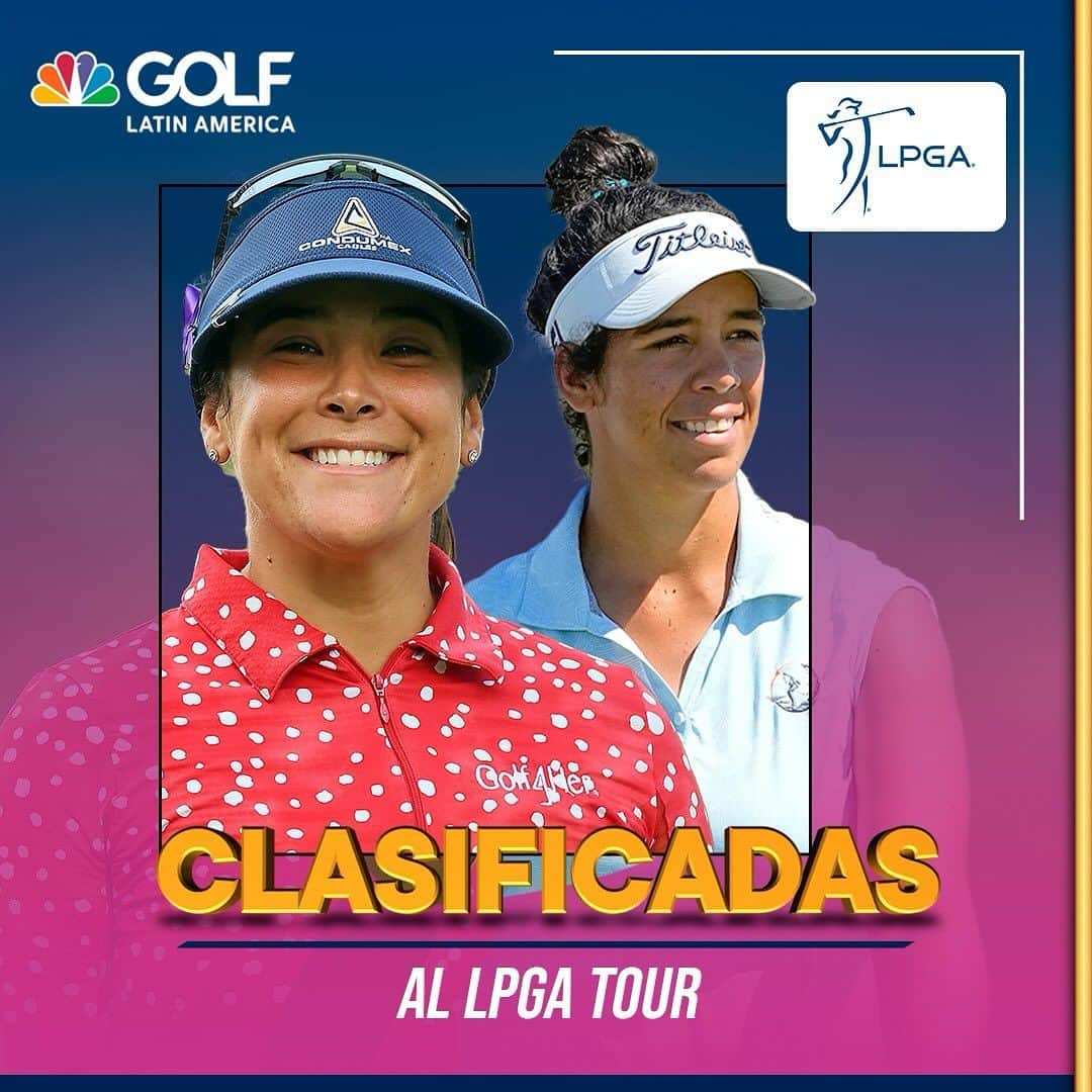 マリアホ・ウリベのインスタグラム：「MISIÓN CUMPLIDA 🚨  Dos latinas aseguraron tarjeta para el próximo año a través de la Q-Series. 🎟️  👉🏼 @sofi_garcia98 terminó en el Top 20 y aseguró estatus completo para la temporada 2024 del LPGA Tour. ✅  👉🏼 @mariajogolf quedó en el Top 45 y disputará gran parte del calendario en lo que sería su último año como profesional. 😱」