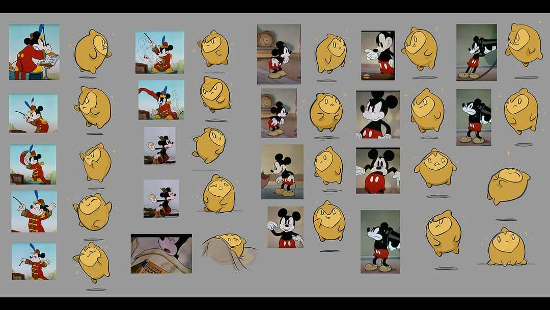 ディズニー・スタジオさんのインスタグラム写真 - (ディズニー・スタジオInstagram)「˗ˋˏ 12/15公開『ウィッシュ』ˎˊ˗  好奇心旺盛でいたずら好きな 願い星スターは…  実は💡ミッキーマウスから 着想を得たキャラクター✨  ミッキーのハート型の顔型で感情を表した、 くるくる表情の変わるスターの 基調なコンセプトアートを公開🌟  『ウィッシュ』12/15（金）劇場公開🎬  #ウィッシュ #Wish #ミッキー #ミッキーマウス  #MickeyMouse  #ディズニー #Disney #ディズニー映画 #ディズニーアニメーション #ディズニー100 #Disney100」12月7日 17時00分 - disneystudiojp