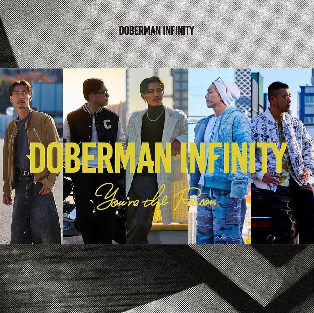 DOBERMAN INFINITYさんのインスタグラム写真 - (DOBERMAN INFINITYInstagram)「"頑張れる理由" それはあなたがいるから。  DOBERMAN INFINITYから送る ストレートな気持ちを歌った純真なラブソング。 "You're the Reason"  2023.12.06 Digital Release!  YouTubeにもMUSIC VIDEO配信中！ LIVE TOUR 2023 DOGG RUNの様子も入った "D6"へのラブソング。  是非お聴きください。  #DOBERMANINFINITY #yourethereason #D6」12月7日 17時05分 - dobermaninfinityofficial