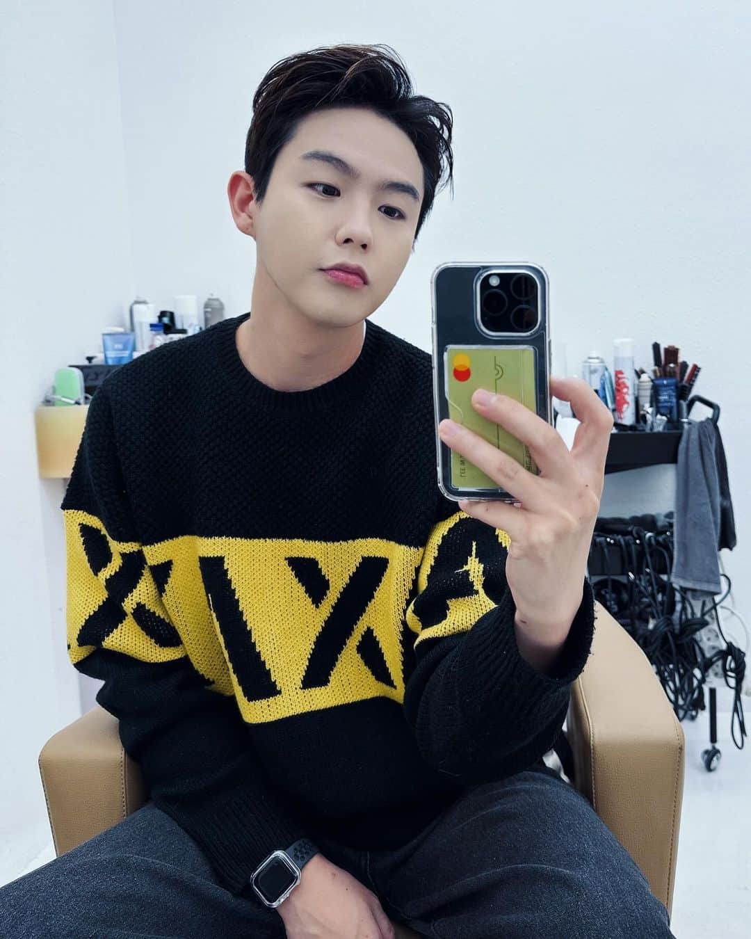 インジュン さんのインスタグラム写真 - (インジュン Instagram)「이마 시원하게 보여봤습니다👍 おでこ出して見ました👍」12月7日 17時56分 - injun1992.39