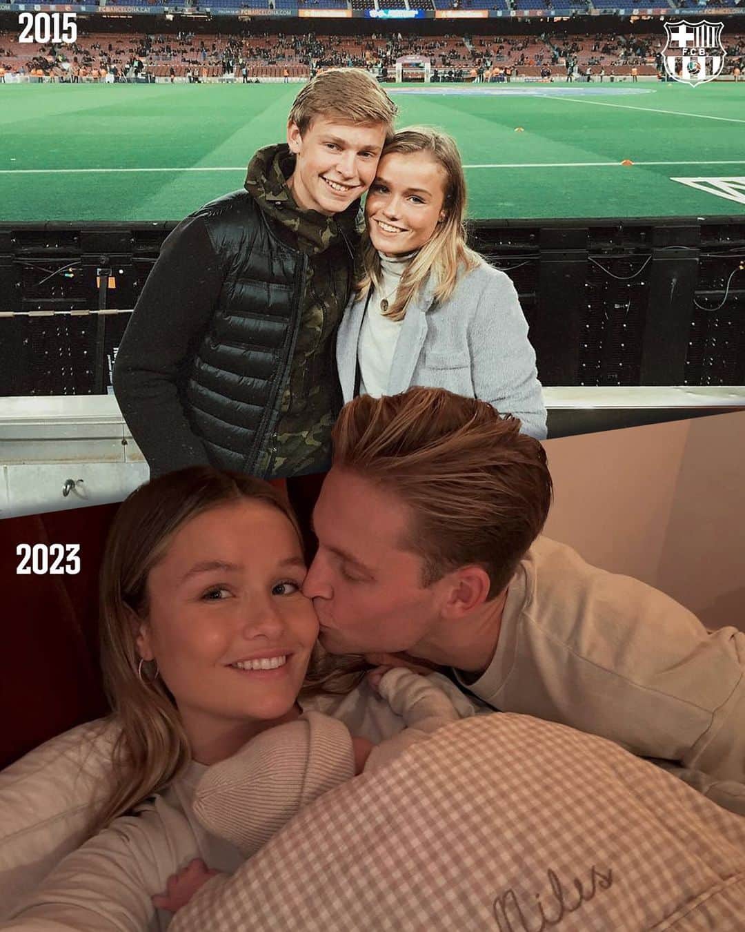 FCバルセロナのインスタグラム：「After all this time? Always. 🥹💙❤️」