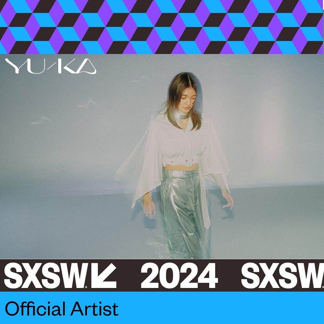 由薫（YU-KA）のインスタグラム：「アメリカのオースティンで開催される2024 SXSW Music Festivalに2度目の出演が決定しました！  I’m going to Austin again next March!! Thank you @sxsw I’m so excited🇺🇸✨  #SXSW #sxswmusic2024」