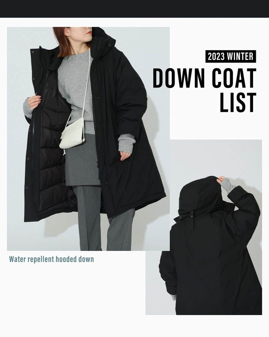 スピックアンドスパンさんのインスタグラム写真 - (スピックアンドスパンInstagram)「2023 WINTER DOWN COAT LIST ❄️ ⁡ ⁡ 12月に入り、いよいよ冬本番。 Spick & Spanにはオリジナルから人気ブランドのセレクトまで、 豊富なデザインでダウンコートが入荷します。 ⁡ ⁡ ＿＿＿＿＿＿＿＿＿＿＿＿ ⁡ ⁡ 《Water repellent hooded down》 ⁡ スポーティトレンドの今年の気分にぴったりな Spick & Spanオリジナルのダウンコートが登場。 ⁡ 機能性を追求したダウンコートで、 素材は撥水加工を施した軽くて丈夫なポリエステル。 ⁡ 要所に施したスピンドルでのシルエットの調整で 様々に着こなしアレンジも楽しめるのも魅力。 冬のちょっとしたワンマイルコートとしても活躍間違いなし！ ⁡ ⁡ ⁡ 撥水フーデッドダウンコート ¥37,400 no. 23020200808040 販売中 ⁡ ⁡ ＿＿＿＿＿＿＿＿＿＿＿＿ ⁡ ⁡ ⁡ @baycrews #spickandspan #baycrews #スピックアンドスパン #ベイクルーズ#カジュアル #カジュアルコーデ #大人カジュアル #大人カジュアルコーデ #capeheights #ケープハイツ #アウター #コート #ダウン #ダウンコート #ダウンジャケット #アウターコーデ #ダウンコーデ」12月7日 11時36分 - spickandspan_jp