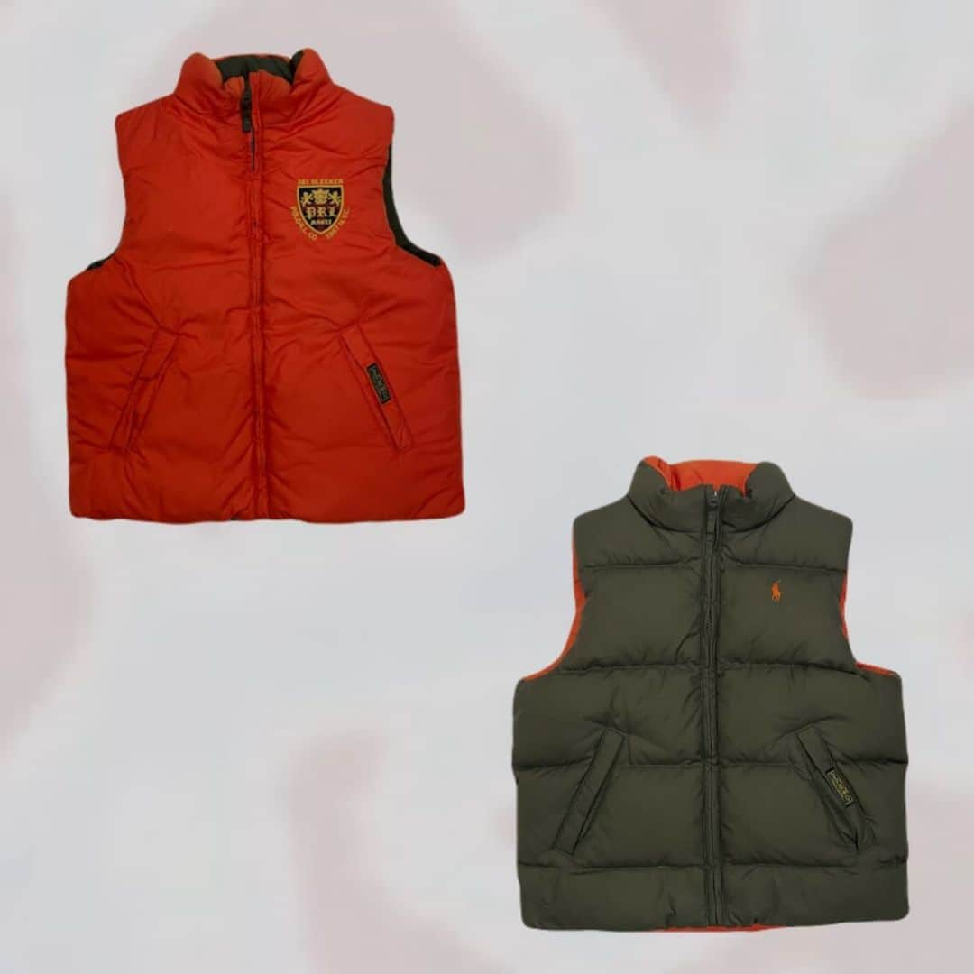 古着屋フラミンゴ下北沢マバタキ店のインスタグラム：「Ralph Lauren reversible down vest  ✝️店内商品全て通販可能です☮️ サイトに掲載のないアイテムについてや、 サイズ・状態については ＤＭにてお問合せください😊  #mabataki #vintage #fashion #fyp  #y2k #00s #90s #mabataki #punk #goth  #ootd #grunge #grungeaesthetetic #grungefashion #90sgrunge #harajuku #japan #aestheteticpicture #fashion #y2k #y2kfashion #webcore #darkcore #grungevibes #cybercore #00s #pinterest #pinterestinspired  #pinterestaesthetic #古着 #大須古着屋 #マバタキ」