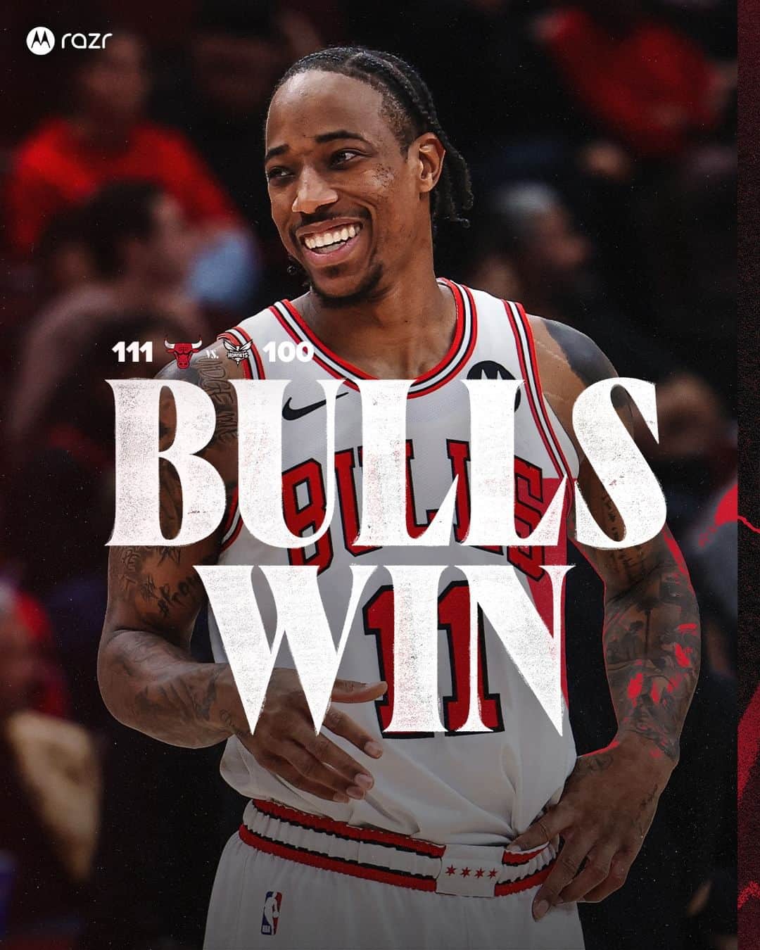 Chicago Bullsのインスタグラム：「BULLS WIN. Three wins in a row!」