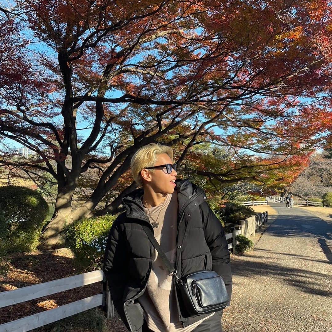 カドサワンレイコさんのインスタグラム写真 - (カドサワンレイコInstagram)「This fall has been so beautiful so far 🍁 もっとこういう投稿もしようかな。  #REIKO #fall」12月7日 12時42分 - reiko__official
