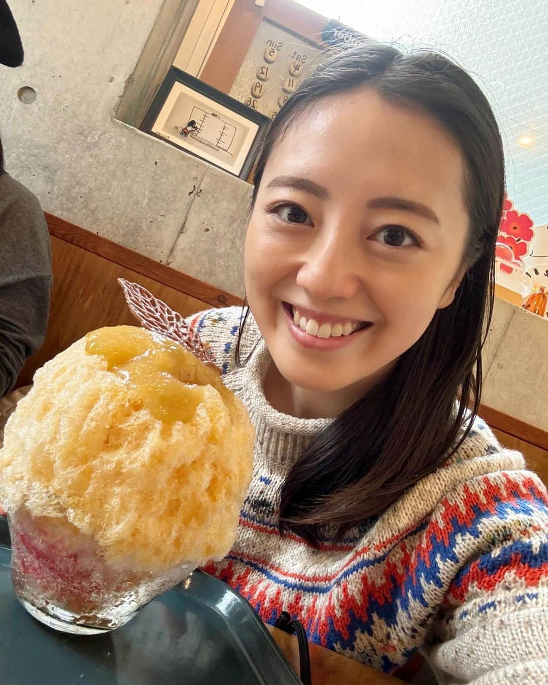 沢井美優さんのインスタグラム写真 - (沢井美優Instagram)「お洋服とコーディネートされてるみたい🍧🍁  お洋服は @asknowasplus さん🤎 お気に入りのセーター☺️  #沢井はかき氷です #🍧  #かき氷 #かき氷大好き  #かき氷は人を幸せにする #🧡　 　 #笑顔溢れる毎日を  #明日もきっと素敵な一日 #🍀」12月7日 18時26分 - sawai_miyuu