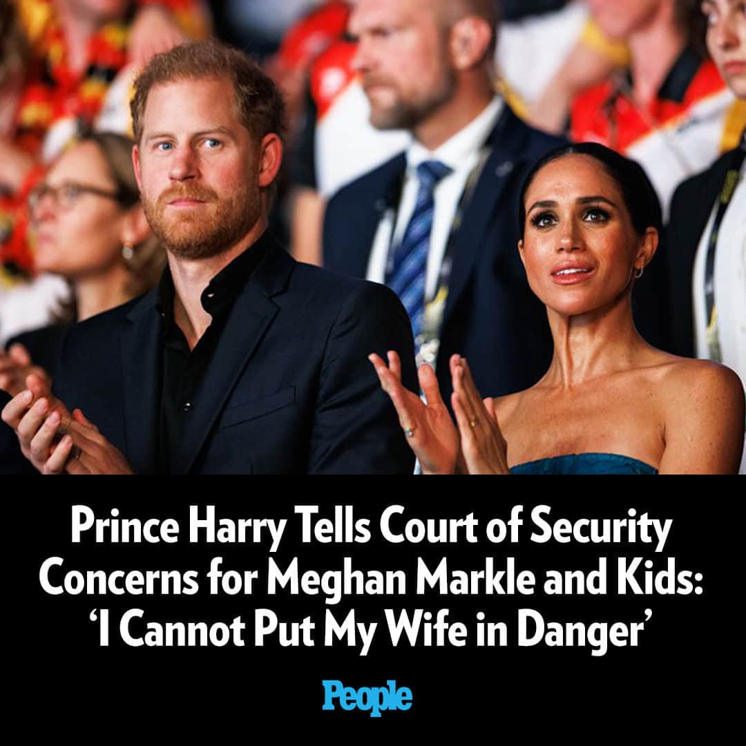 People Magazineさんのインスタグラム写真 - (People MagazineInstagram)「Prince Harry is continuing his fight for security in the U.K., saying he wants his children "to feel at home" in his native country — something that can't happen "if there is no possibility to keep them safe when they are on U.K. soil."  As part of a three-day hearing in London, his lawyers shared a statement from the Duke of Sussex, who did not appear in court. Harry said he "felt forced" to step back from his royal role and leave the U.K. in 2020, citing security concerns for his family: his wife, Meghan Markle, and their two children, son Prince Archie and Princess Lilibet.  Read more in our bio link. | 📷: Getty」12月8日 3時07分 - people