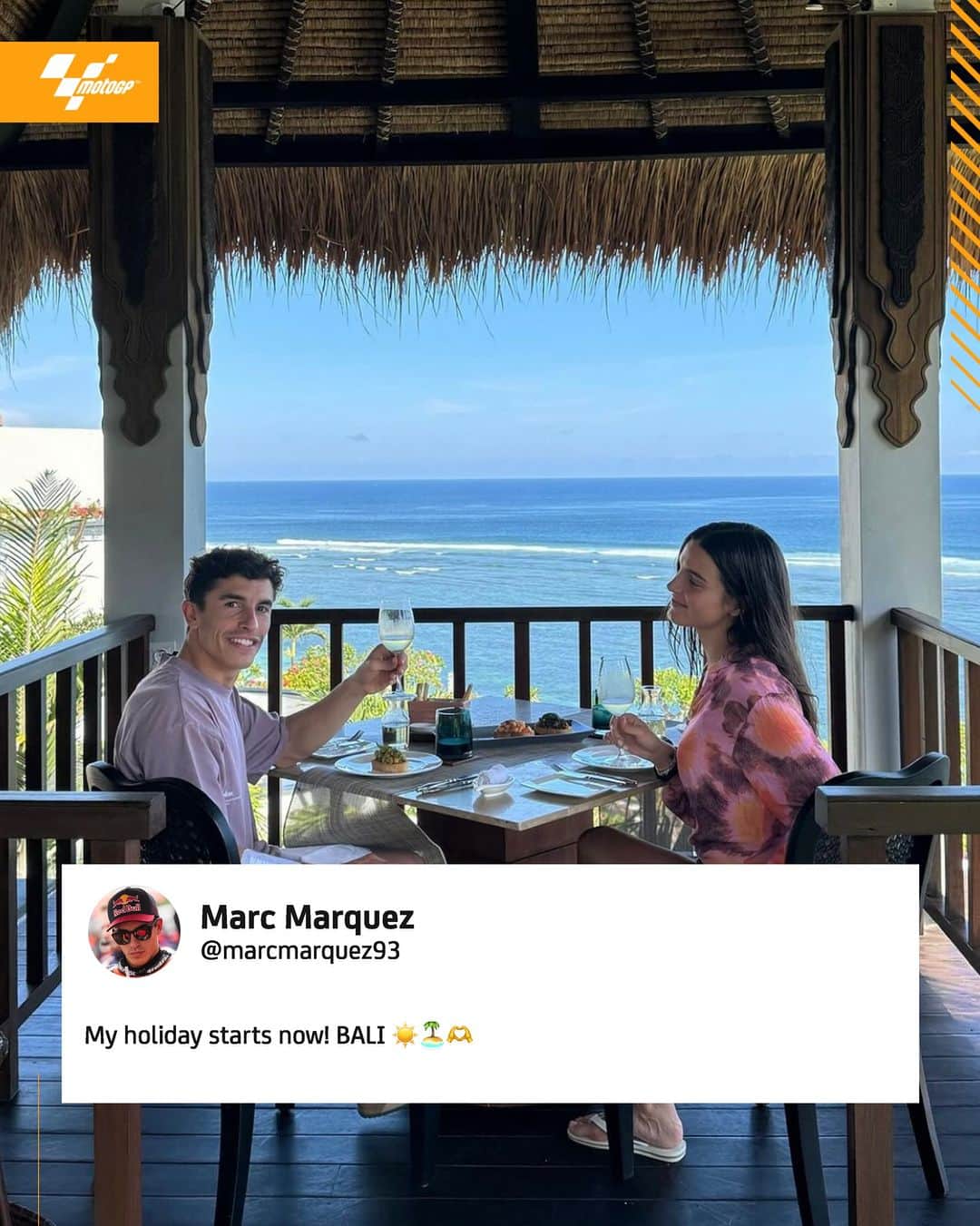 MotoGPのインスタグラム：「Off season blues? Not yet! This is how the #MotoGP riders are enjoying their first days of well-earned rest 🏝️👪🏍️  #Motorsport #Motorcycle #Racing」