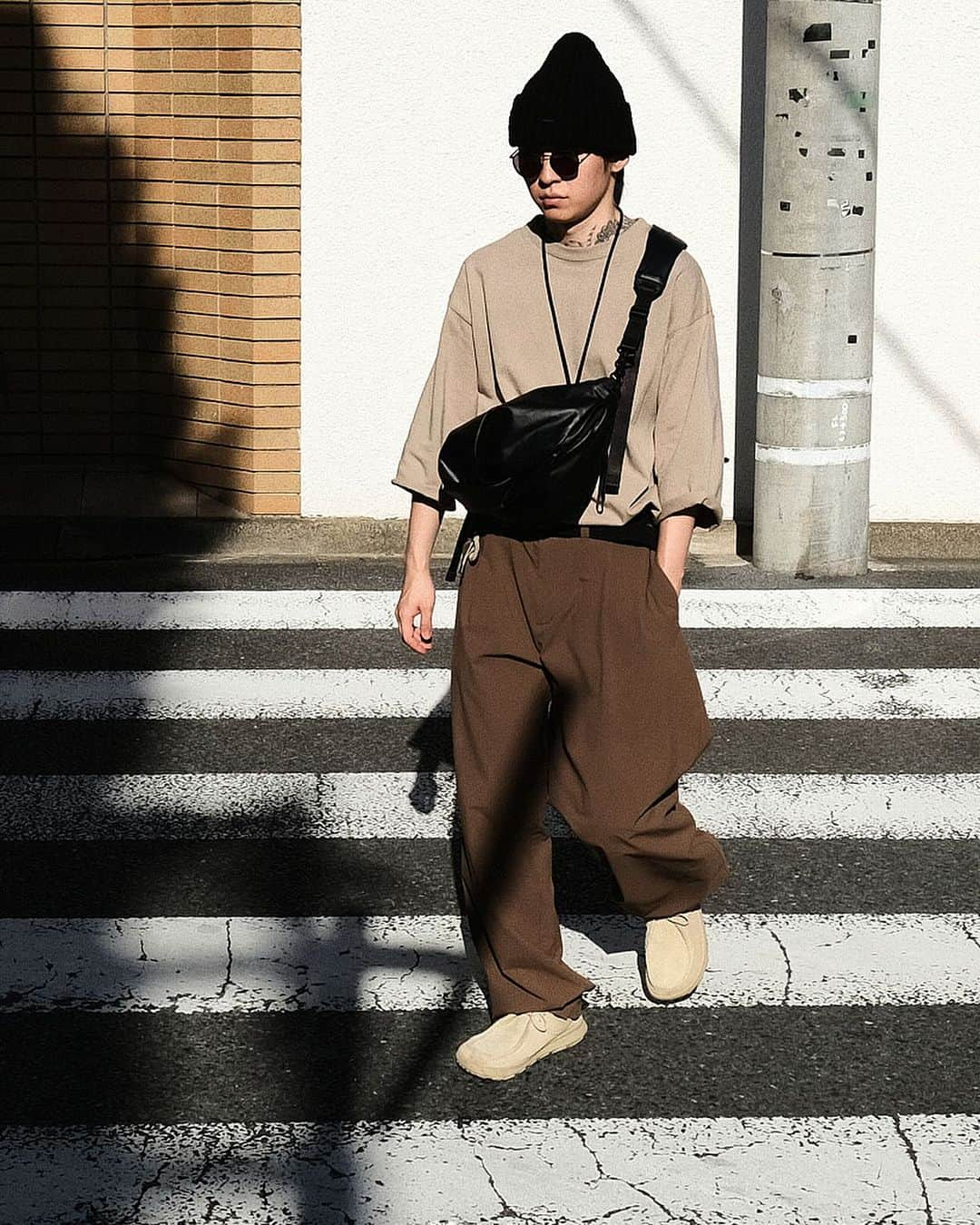 コートエシエルのインスタグラム：「The ORNE basking in the natural Daikanyama light.  From our ‘Tokyo Tale’ Fall/Winter ‘23 editorial - see more on www.coteetciel.com」