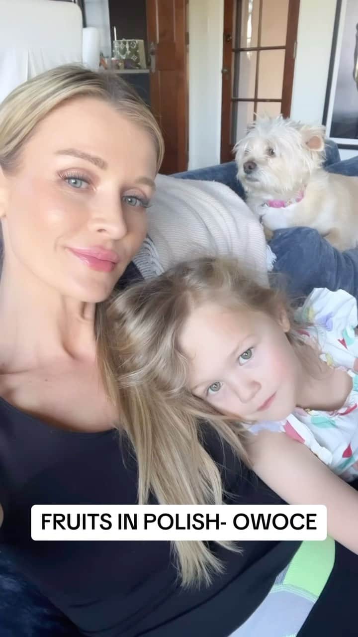 ジョアンナ・クルーパのインスタグラム：「Lessons with Asha. Nauka z Asha 🥰❤️☺️」