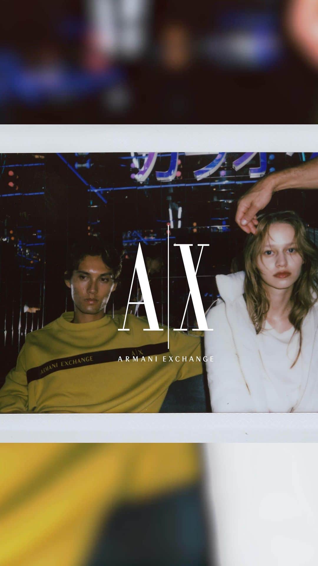 ジョルジオアルマーニのインスタグラム：「Join #AXfw23 party  Stylist @marcgoehring Model. @mike.prendergast @heychill__ @_djibrilfall_ @tobi_asdw @antonia_elghali @barbara18900」