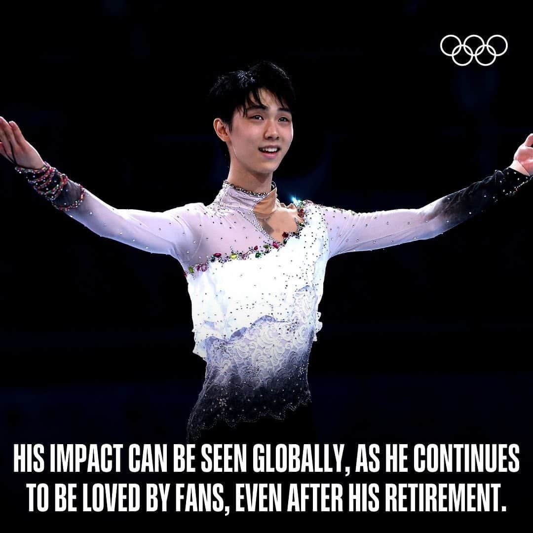 オリンピックさんのインスタグラム写真 - (オリンピックInstagram)「Hanyu Yuzuru revolutionised the sport of figure skating and left his unique legacy. 😍  Learn more about his story on his Birthday!  #FigureSkating I #GPFigure」12月7日 18時37分 - olympics