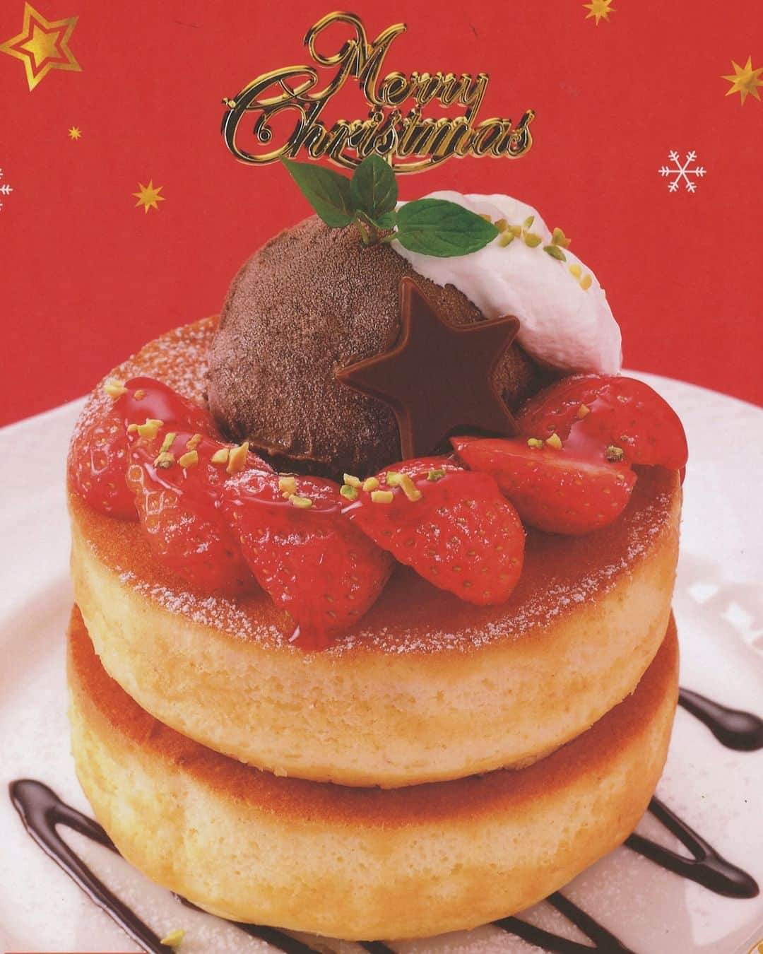 キャナルシティ博多のインスタグラム：「. ＼⛄星乃珈琲店 12月の新メニュー⛄／  🍰クリスマスパンケーキ　シングル¥1000／ダブル¥1200 真っ赤な苺がクリスマス気分を盛り上げてくれるパンケーキはチョコレートアイスに甘酸っぱいベリーソースとたっぷりのホイップクリームが絶品💛  ☕️ブルーマウンテン　¥650 柔らかな酸味と甘みに適度な苦味やコクのあるバランスのとれた味わいが特徴♪  詳しくはキャナルシティ博多公式HPまで😊  #星乃珈琲店 #canalcityhakata #canalcity #キャナルシティ博多 #博多 #福岡 #hakata #fukuoka」