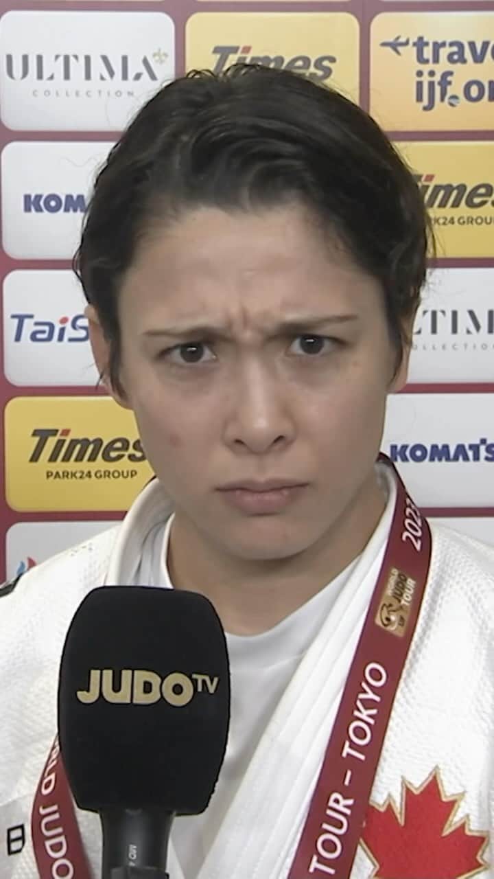 出口クリスタのインスタグラム：「Is this game face as weird as she thinks? 🤨😅  #JudoTV #IamJudoTV #Judo」